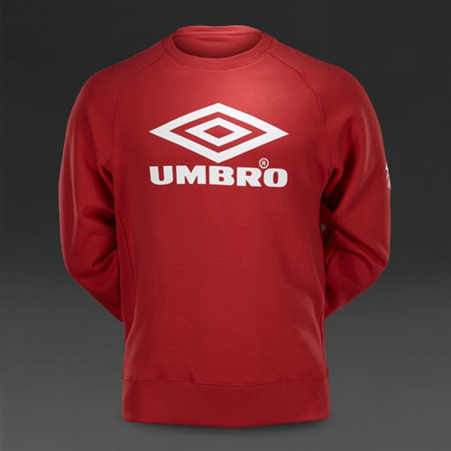Umbro Pro Training Classic Crew Sweater Red for Men